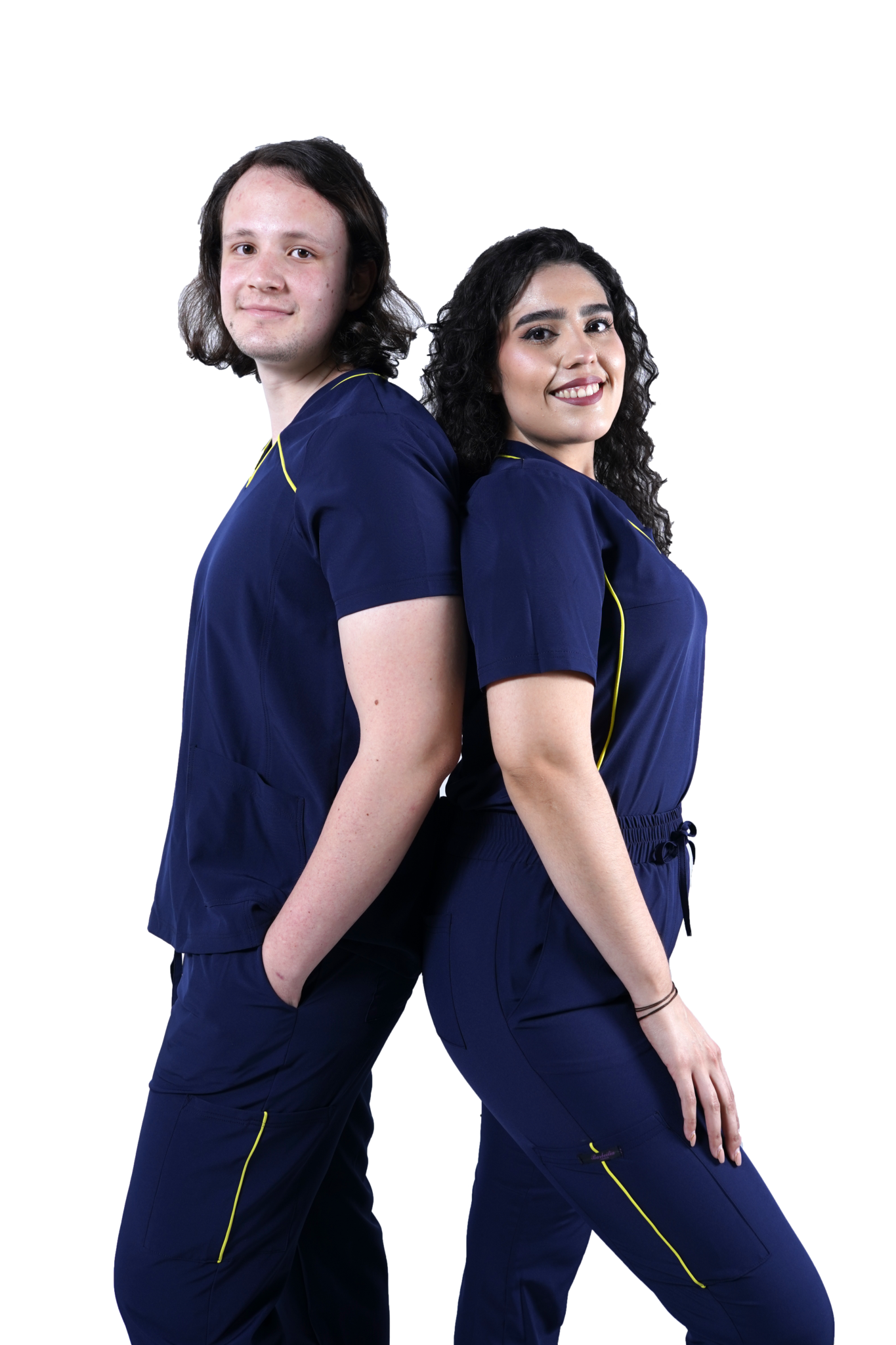 Cappuccio Chirurgo Personalizzato — Balene Blu E Rosa Marino, 100% Cotone, Regolabile, Donna